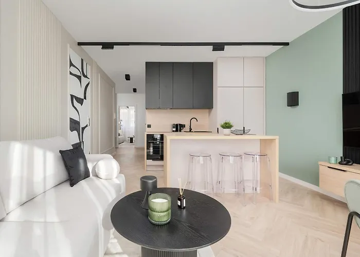 Elegant With Parking Near The Odra River By Renters Prestige Apartment Breslau